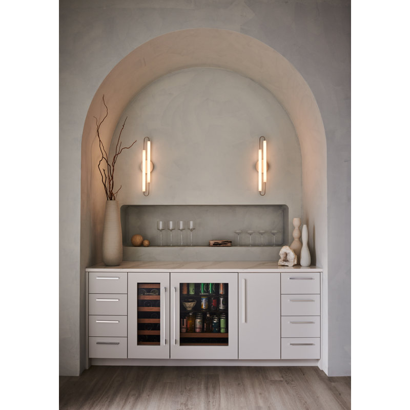 Eliseo Dimmable LED Bath Sconce, Brushed Nickel