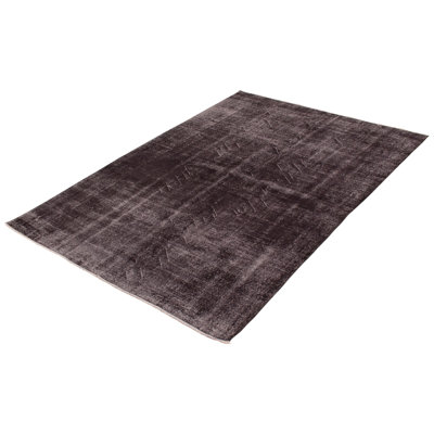 Nathane One-of-a-Kind 6'6" X 9'6" 2000s Wool Area Rug in Black