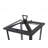 Deidra 9.5 Inch Outdoor Post Light in Black