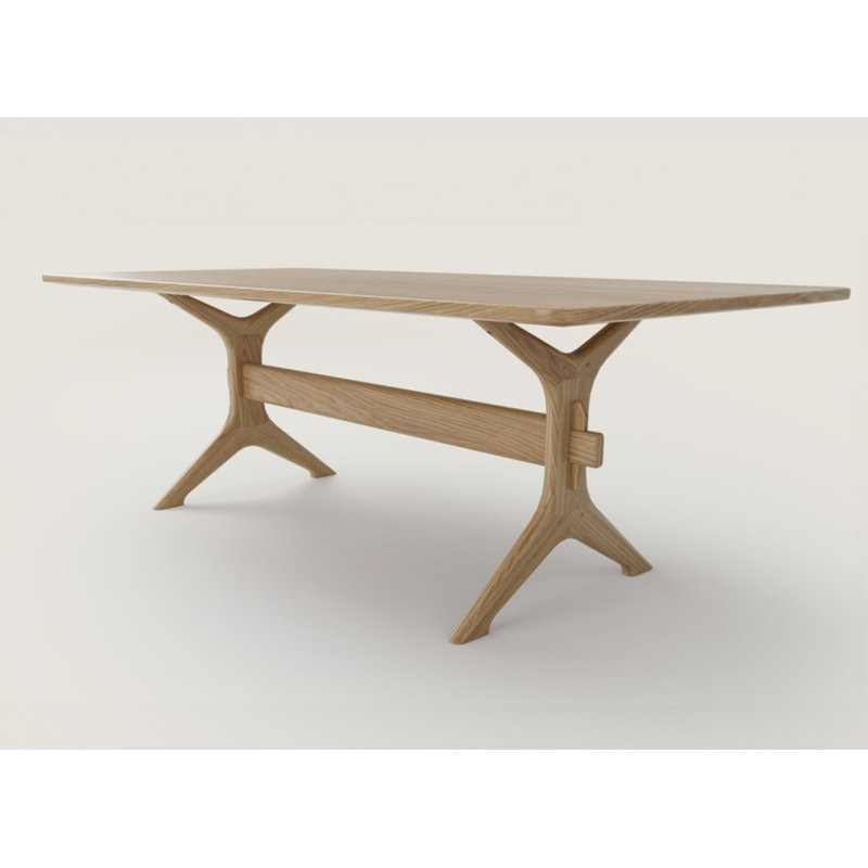 Osage Dining Table 76” In Walnut, White Oak