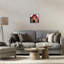 American Dog in Hat, estampe numérique, design par Wani Pasion-117390352-117390354