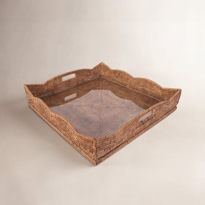 Landry Handmade Rattan Tray
