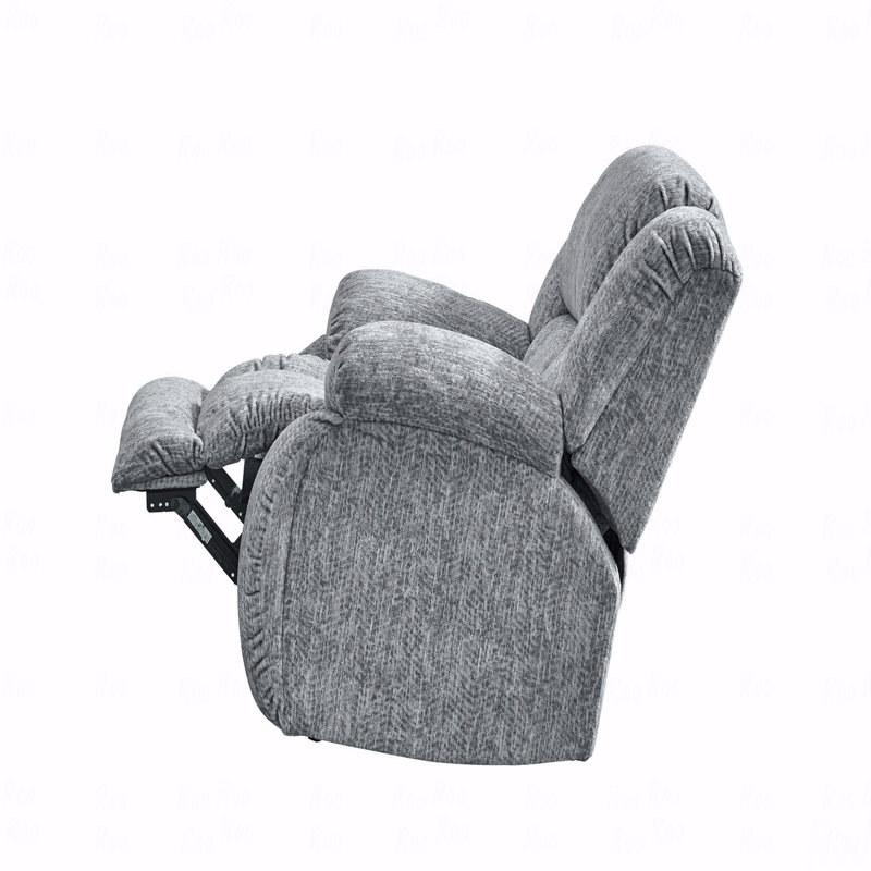 Fauteuil coulissant avec fonction d'inclinaison, Gris