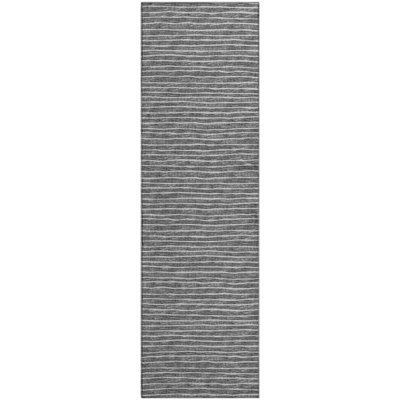 Premium Machine Washable Vaseem AMF138 Gray Rug