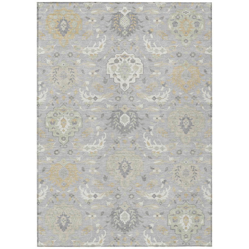  Machine Washable Indoor/Outdoor Chantille ACN1026 Rug, Rectangle 2'6" x 3'10"