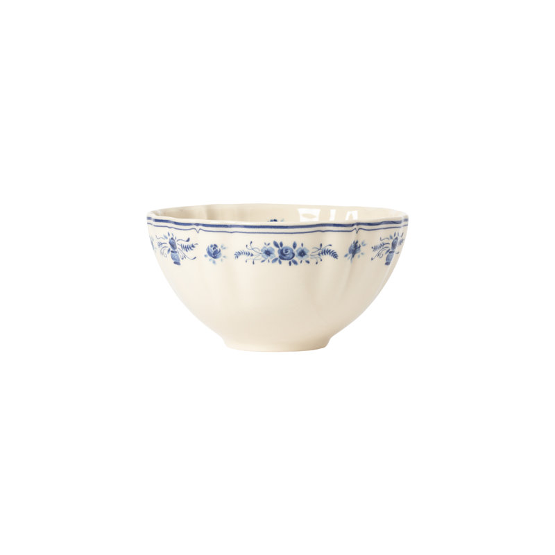 Vila Pasta Bowls, Beige/Blue