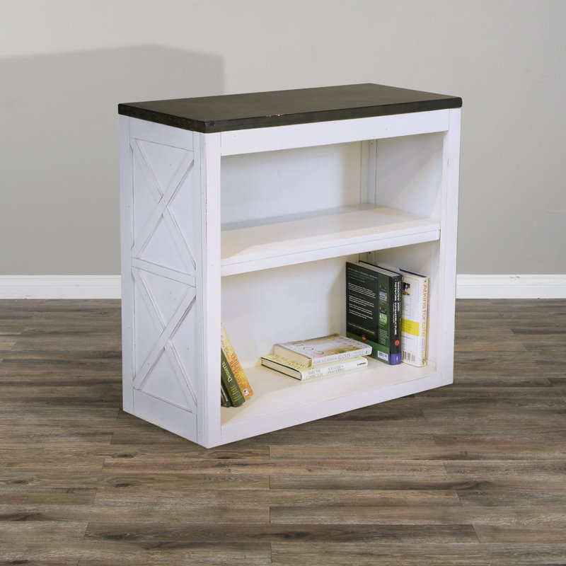 Ruma Bookcase, (2 Shelves) 30” H x 30” W x 13” D, European Cottage