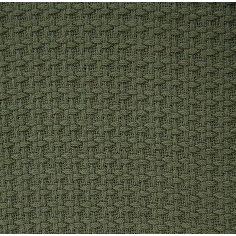 Couverture luxueuse en coton peigné, Très grand, Vert