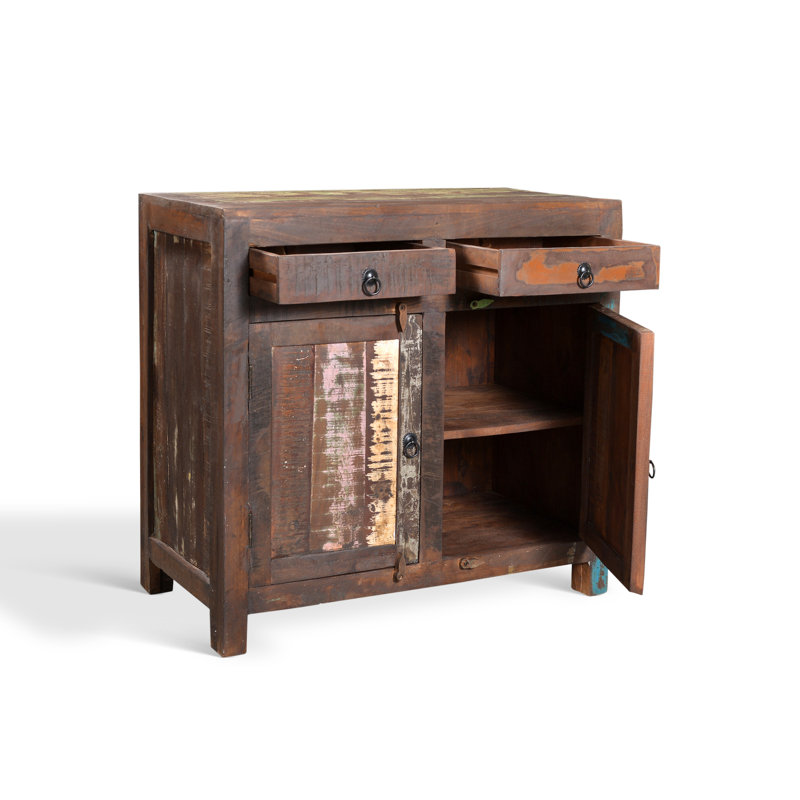 Gracie Solid Wood Accent Cabinet