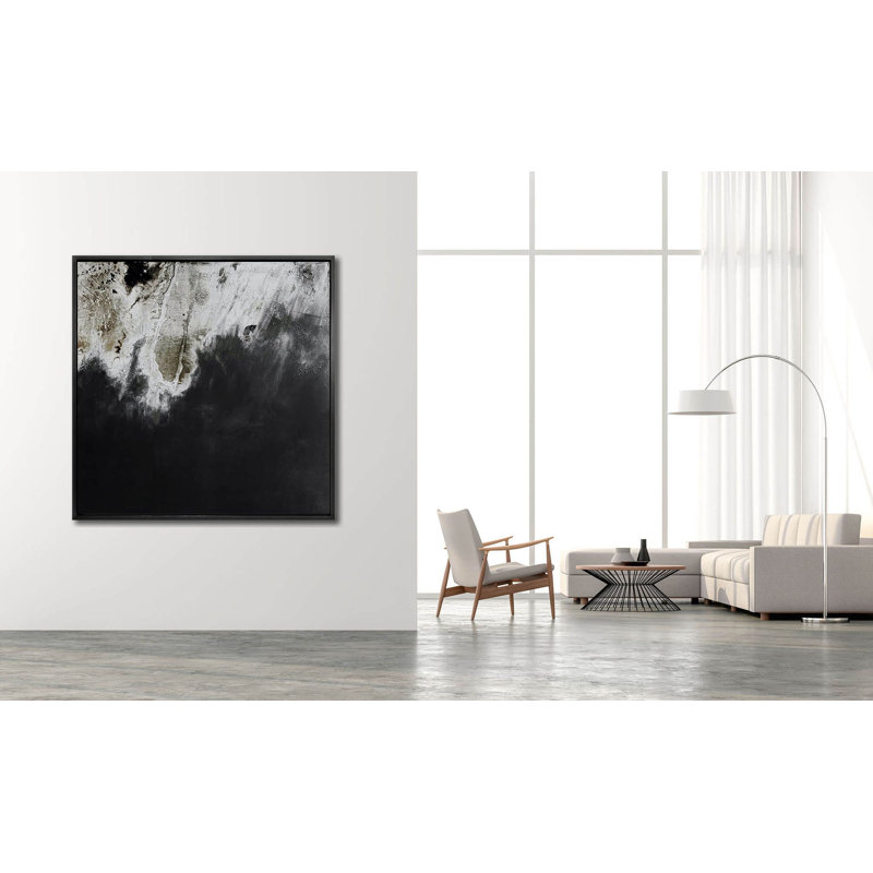 Skyfall On Giclee Canvas Hand Embellished Art, 30" H x 30" W x 1.5" D, Wrapped Canvas