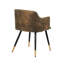 Darch 47cm H Suede;Cotton Upholstered Armchair