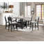 Table de bout à hauteur de comptoir 1pc Farmhouse