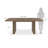 Modern Wooden Dining Table for 6 to 10 People with Double Pedestal Base, Large Kitchen and Dining Room Table