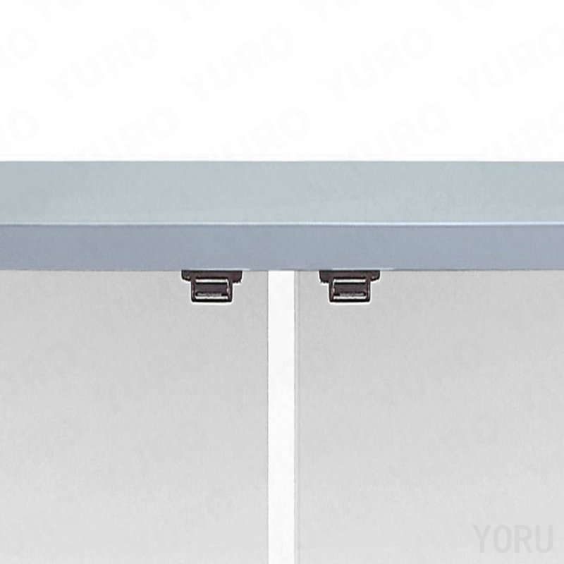 Armoire d'appoint ultrabrillante pour le salon - gris