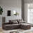 82'' Corduroy Convertible Sofa-1300367951