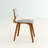 Decklen Mid-century Armless Dining Chair in Polyester Upholstery-390297500-281003797