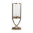 Modern Cylindrical Pillar Candle Holder for Tabletop Decoration - Decorative Metal Candlestick Holder for Living Room Accent-447391244-447391235