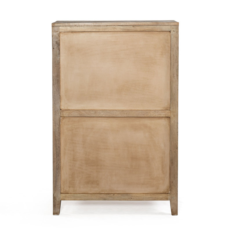 Cordoba 5 - Drawer Solid Wood Dresser