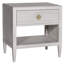 Munroe 1 - Drawer Solid Wood Nightstand