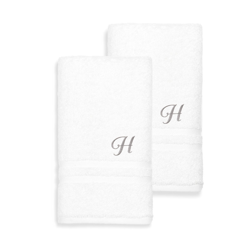 Débarbouillette 100% coton Denzi, H, Blanc