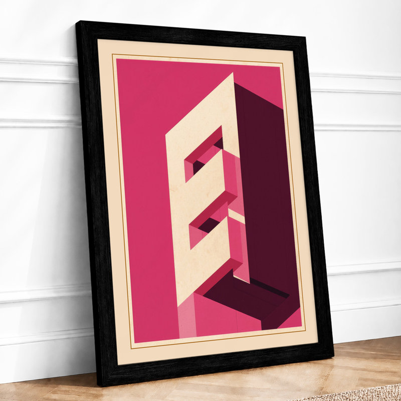 Dimensions Geometric - Print, A1 - 84.1 x 59.4 cm, Black