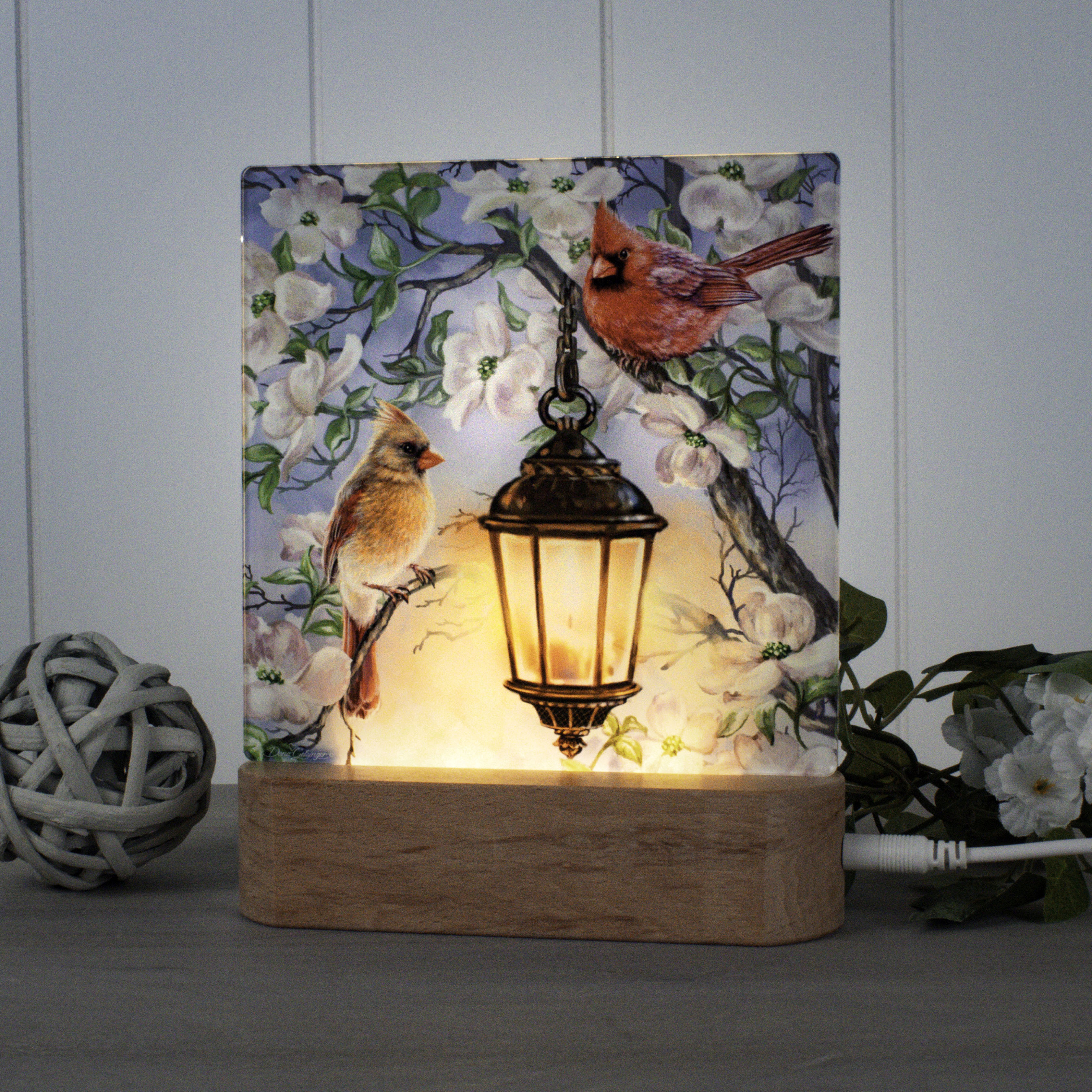 Glow Decor Spring Lantern Night Light | Wayfair