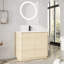 Meuble-lavabo simple autoportant 40 po avec comptoir en céramique 40 po-1279128133