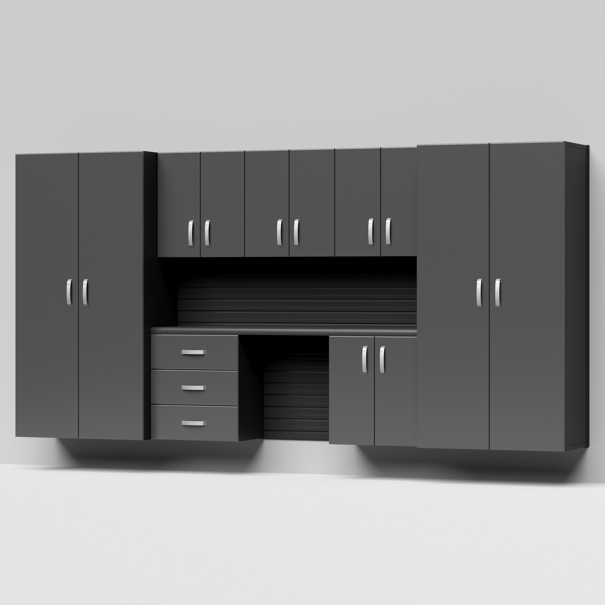 Flow Wall Deluxe 8 Pieces Storage Cabinet Set & Reviews | Wayfair