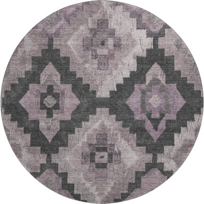 Premium Machine Washable Jakiyra AMF1894 Aztec Rug