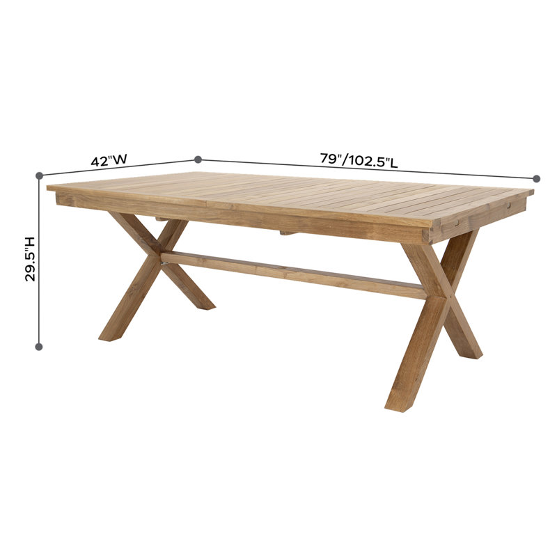 Newport Outdoor Teak Dining Table