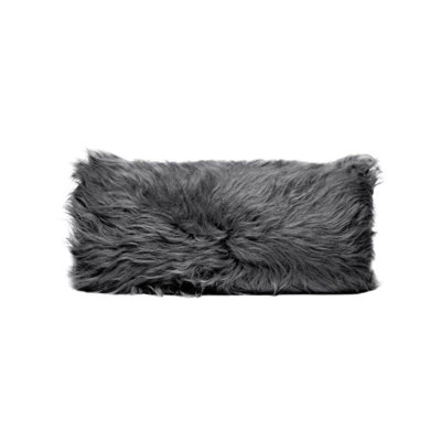 Premium Natural Throw Pillow Cover – Soft Long Texture, Decorative Accent Cover, 12x24 Inches