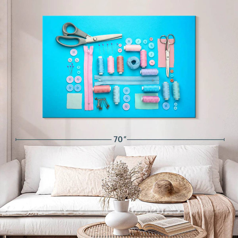 Outils de couture pastel Senne, H 34 po x l 51 po