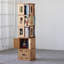 Bibliothèque rotative Burlywood