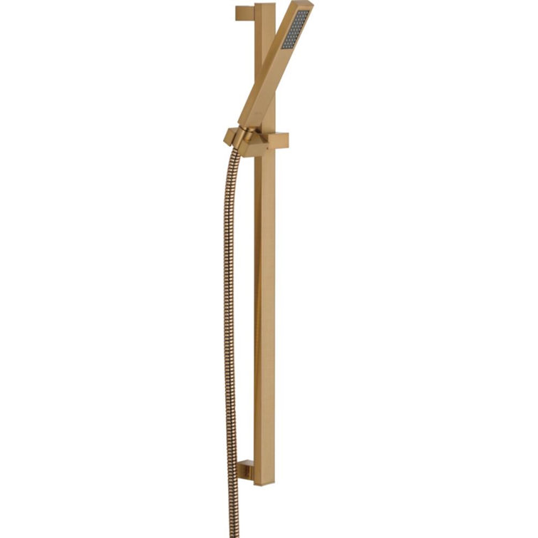 Vero Single Spray Hand Shower with Slide Bar, Handheld Shower Head, Slide Bar Hand Shower 1.75 GPM
