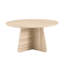 Ensemble de tables basses gigognes 2 pièces, tables de salon en bois aggloméré de style Mid-Century moderne-2009586441