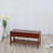 Solid Wood Shoe Bench With Storage-4740898
