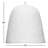 Hodges 1 - Light White Dome Pendant