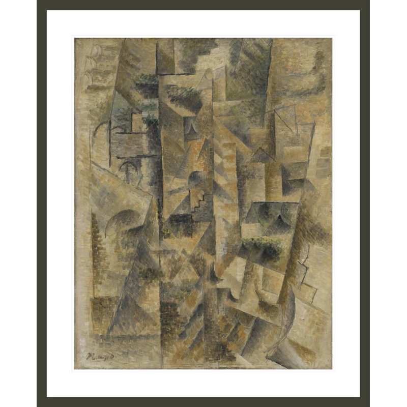 «Landscape at Céret» par Pablo Picasso, H 40,89 po x l 33,5 po