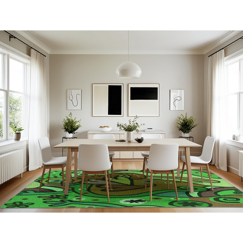 Indoor Rug, Rectangle 7' x 10'