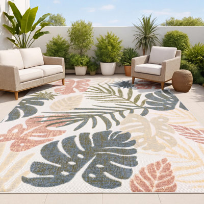 Tapis d'intérieur / extérieur Monstera