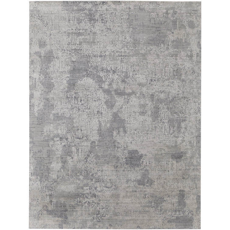 Viscose Abstract Indoor Rug