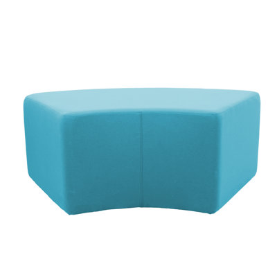 Outdoor 24" x 48" S-Curve Ottoman with Sunbrella®, 18" H