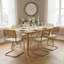 Ensemble de table de salle à manger 7 pièces Mid-Century