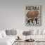 « game day v », art sur toile-33412878