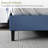 Tufted Headboard, Upholstered Platform Beds with Wooden Slats Support, Fabric Bed Frame-753964321-753964326
