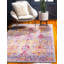 Tapis rose / orange Donminique-2085164069