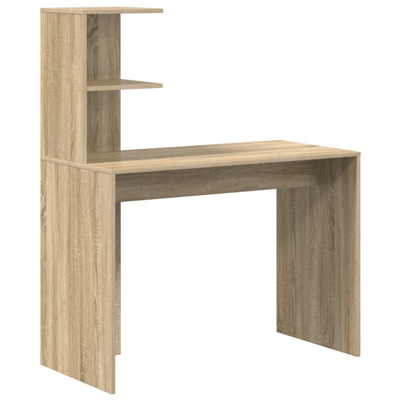 Writing Desk Particle Board Standard, Sonoma Oak