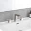 Robinet de salle de bain surdimensionné à 3 trous et 2 poignées-124933542