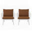 Ensemble de 2 fauteuils club d'extérieur PP