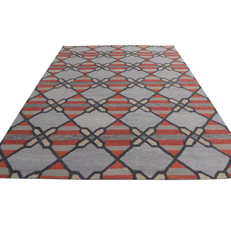 Tapis gris 8 x 10 Pineland